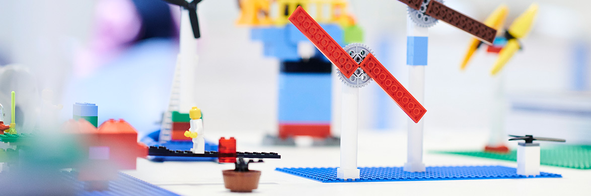 LEGO turbines