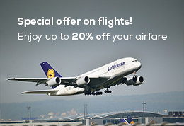 Discount on flights