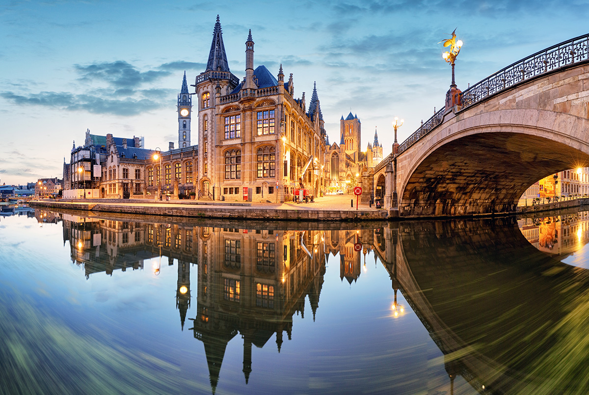 Ghent at night