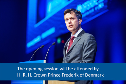 H. R. H. Crown Prince Frederik of Denmark at WindEurope Offshore 2019