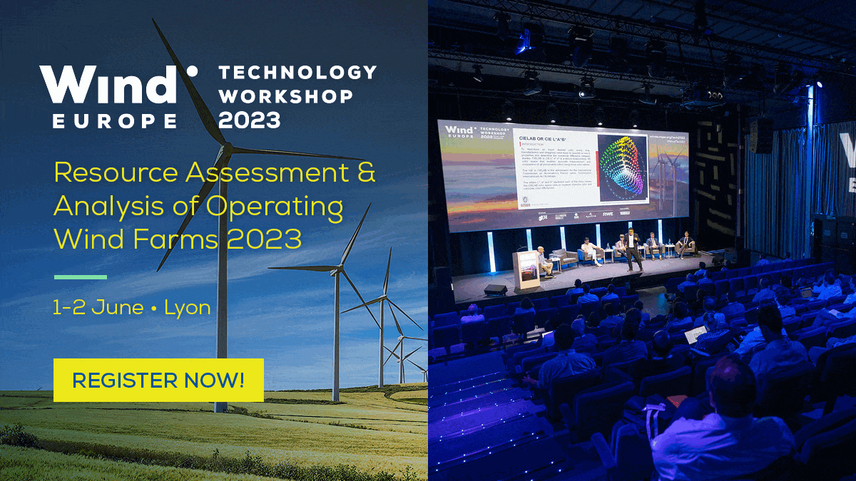 Confirmed attendees WindEurope Technology Workshop 2023