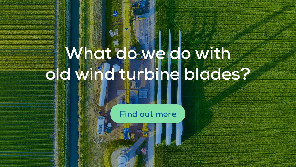 What do we do with old wind turbine blades?