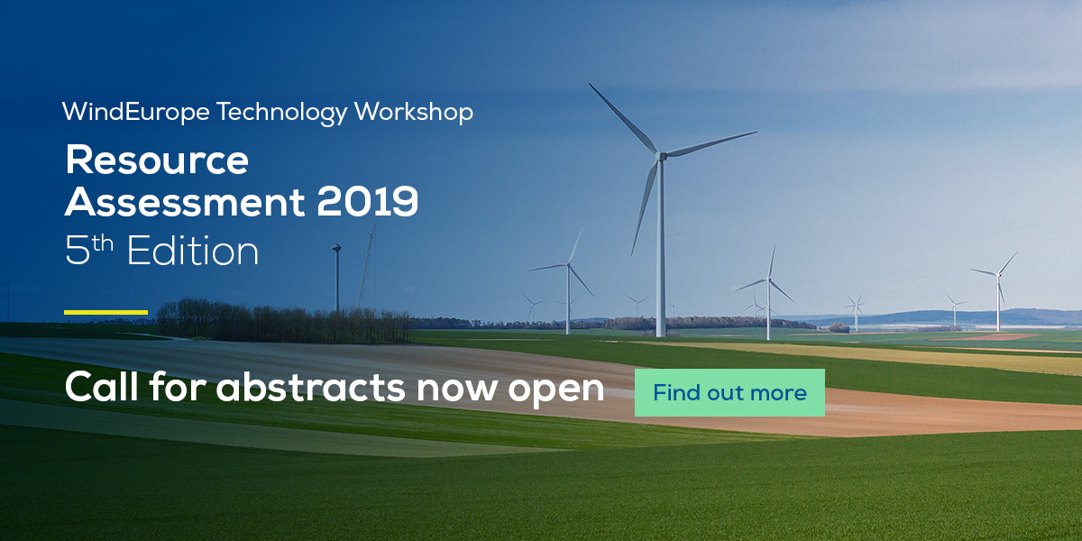 Resource assessment 2019, tech workshop in Brussels