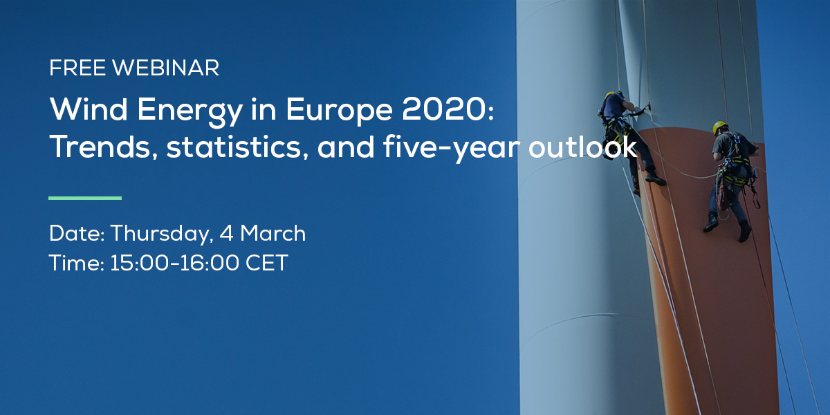 WindEurope Wind Energy in Europe 2020 webinar