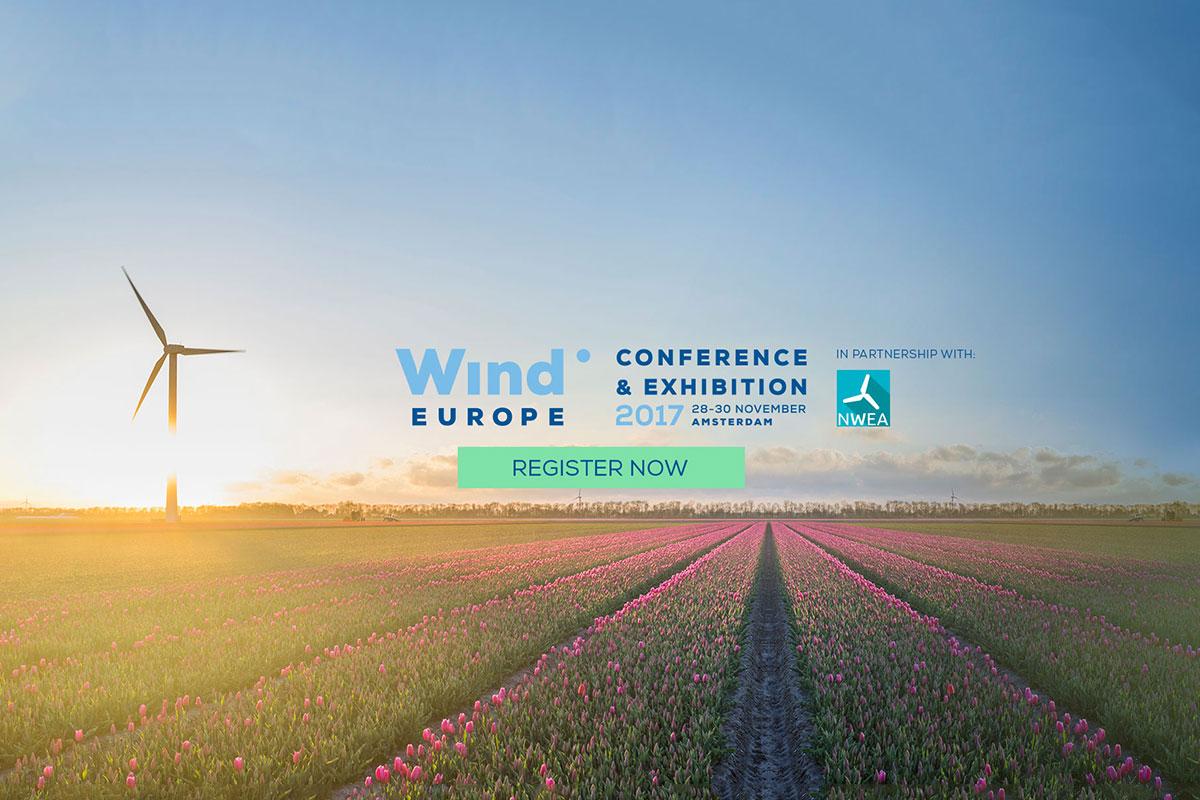 WindEurope Conference and Exhibition 2017 - book your stand