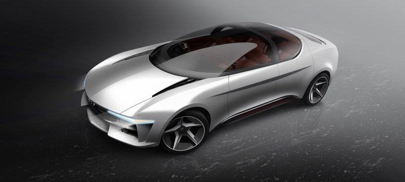 GFG Style and Envision unveiled a new concept electric vehicle