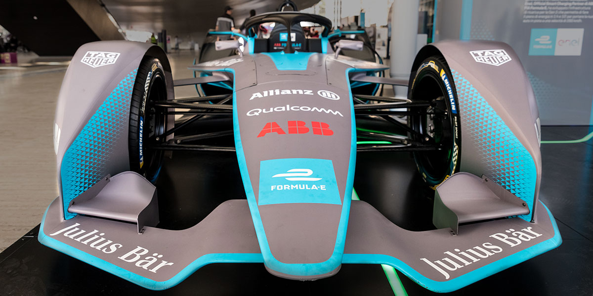 Formula E racing car