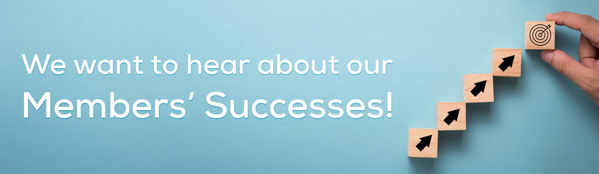 Share your successes with us!