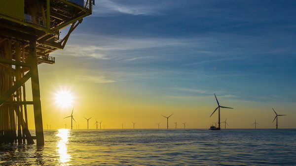 offshore-substation-sunset