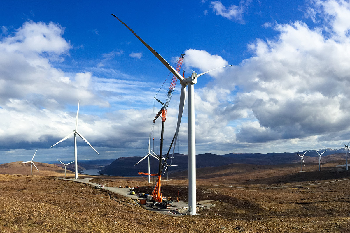 Onshore wind farm