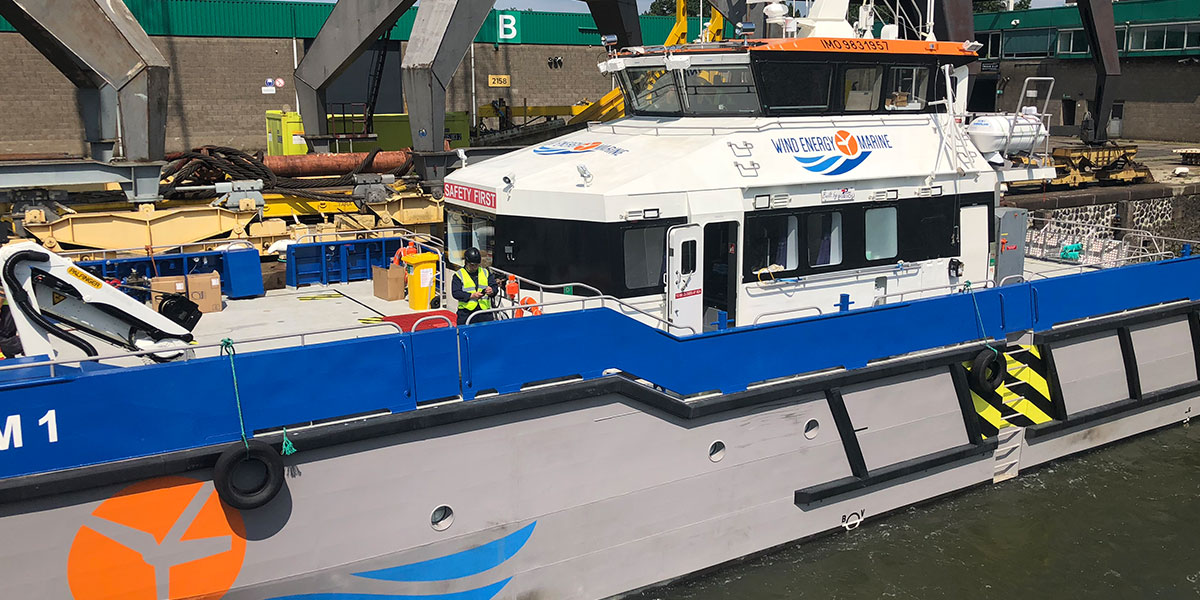 Wind Energy Marine vessel
