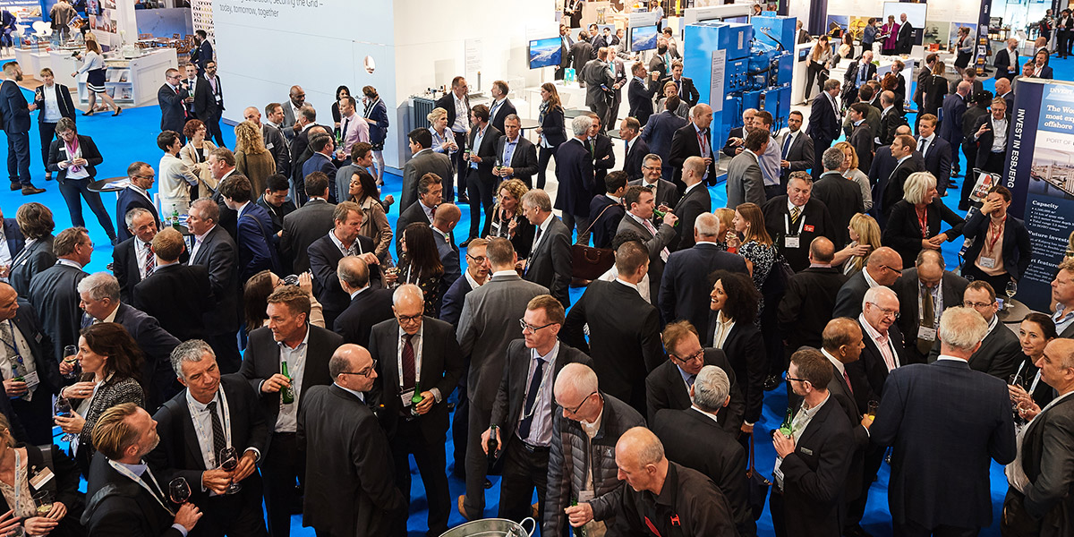 WindEnergy Hamburg 2020 stand party